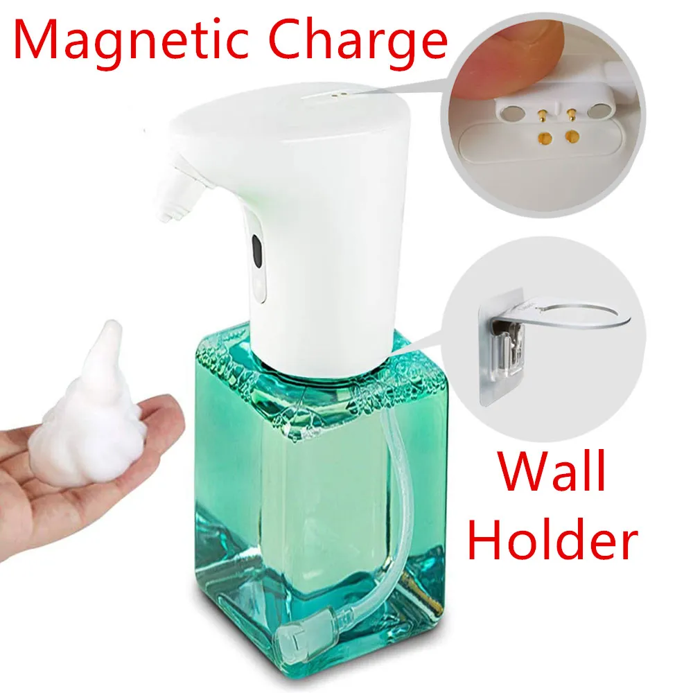 IPX7 Washable Wall Mount Magnetic Charging Induction Foam Soap Dispenser 450ML Capacity Automatic Hand Washing Machine
IPX7 Washable Wall Mount Magnetic Charging Induction Foam Soap Dispenser 450ML Capacity Automatic Hand Washing Machine