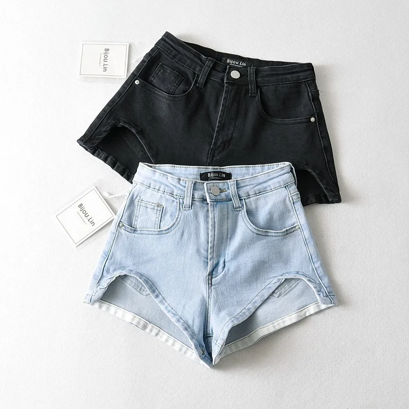 women shorts casual denim shorts high waist short 2021 Summer jeans women vintage hot shorts black blue jeans irregular fashion
women shorts casual denim shorts high waist short 2021 Summer jeans women vintage hot shorts black blue jeans irregular fashion