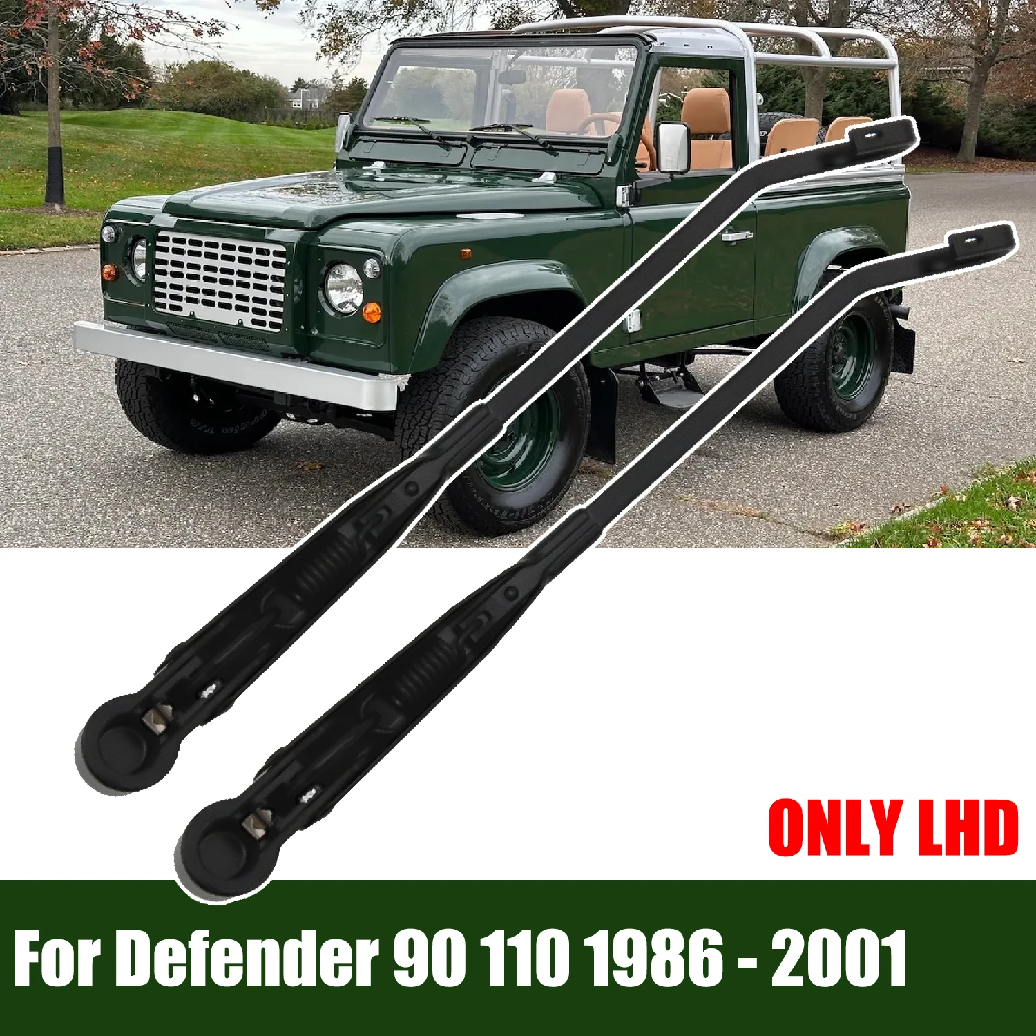 Пара автомобильных передних рычагов стеклоочистителей для Land Rover Defender 90 110 1987-2001 LHD PRC4277, аксессуары
Пара автомобильных передних рычагов стеклоочистителей для Land Rover Defender 90 110 1987-2001 LHD PRC4277, аксессуары