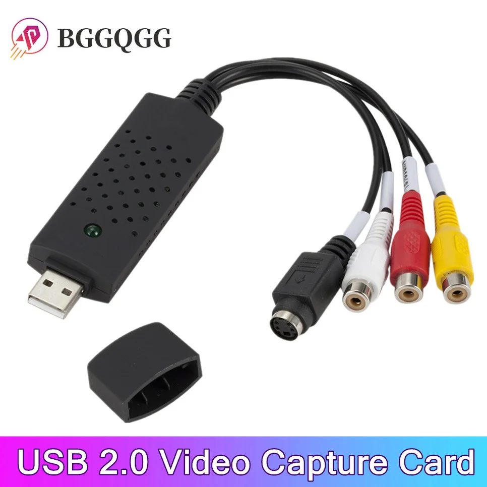 VHS to Digital Converter USB 2.0 Video Converter Audio Capture Card VHS Box VHS VCR TV to Digital Converter Support Win 10/8/7
VHS to Digital Converter USB 2.0 Video Converter Audio Capture Card VHS Box VHS VCR TV to Digital Converter Support Win 10/8/7