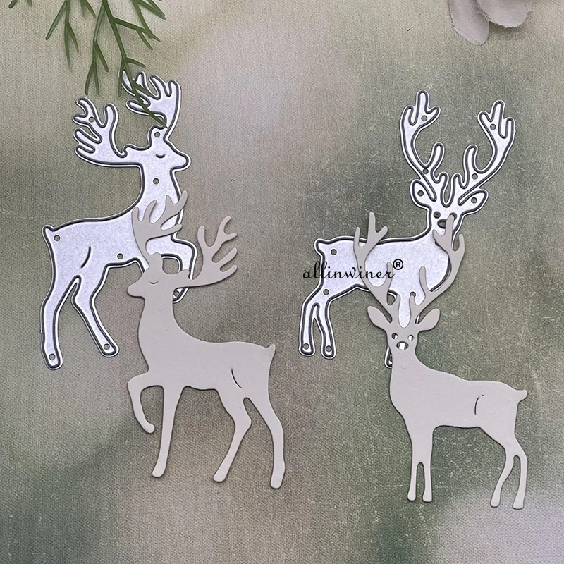 Sika deer decoration Metal Cutting Dies for DIY Scrapbooking Album Paper Cards Decorative Crafts Embossing Die Cuts
Sika deer decoration Metal Cutting Dies for DIY Scrapbooking Album Paper Cards Decorative Crafts Embossing Die Cuts