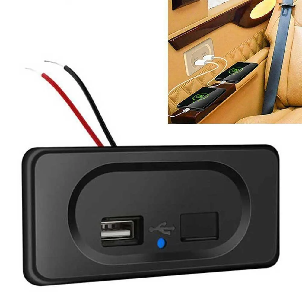 1pcs Car Charger DC5V/3.1A Dual USB Ports Charger Socket For 12V Car Boat Motorhome Caravan 2021 QC3.0
1pcs Car Charger DC5V/3.1A Dual USB Ports Charger Socket For 12V Car Boat Motorhome Caravan 2021 QC3.0