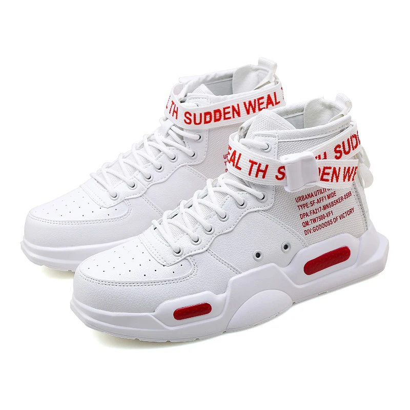 New Unisex High-top Couple Shoes Lace-up Trend Sports Shoes Platform Hip-hop Fashion Sneakers Light Men Casual Shoes Size 36-46
New Unisex High-top Couple Shoes Lace-up Trend Sports Shoes Platform Hip-hop Fashion Sneakers Light Men Casual Shoes Size 36-46