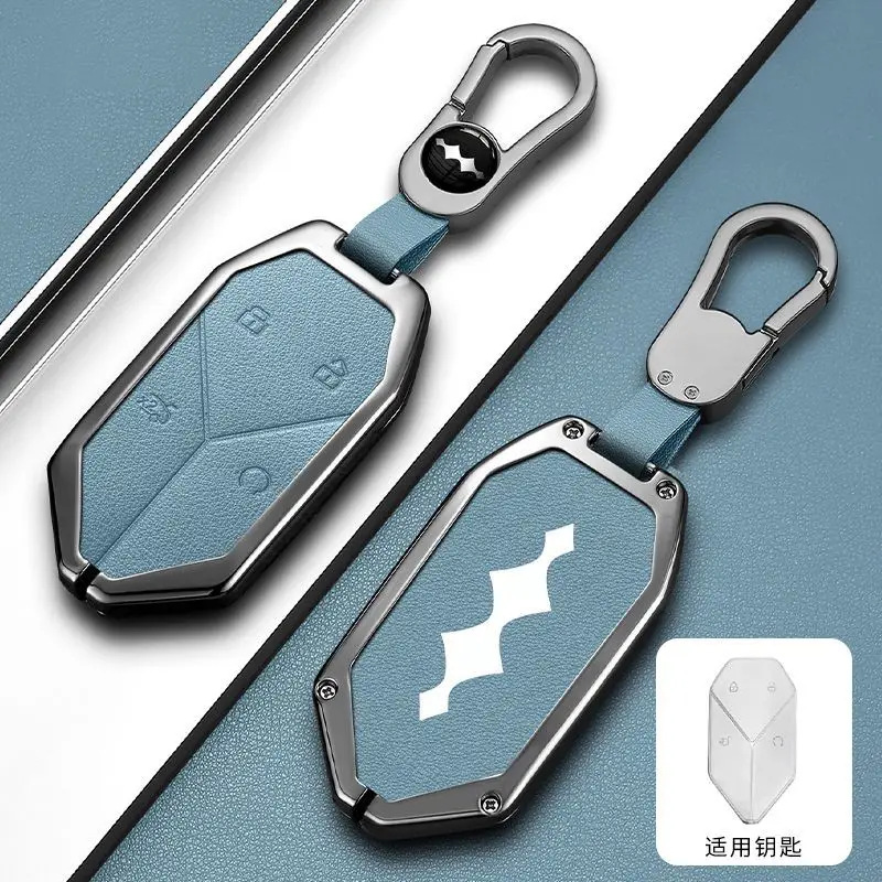 Новый кожаный чехол для дистанционного ключа из цинкового сплава, защитный чехол для брелока для BYD Leopard 8 2024 2025, автомобильные аксессуары для интерьера
Новый кожаный чехол для дистанционного ключа из цинкового сплава, защитный чехол для брелока для BYD Leopard 8 2024 2025, автомобильные аксессуары для интерьера