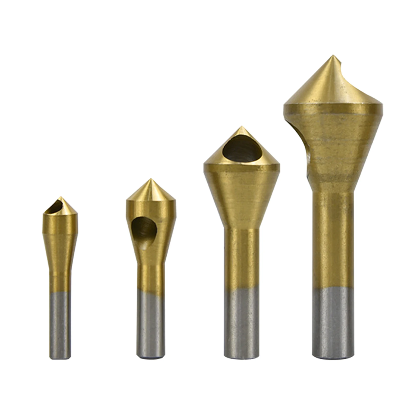 4pcs Deburring Chamfering Tool Taper Hole Professional Wooden Board Durable Iron Plate Wear Resistant Countersunk Cutter
4pcs Deburring Chamfering Tool Taper Hole Professional Wooden Board Durable Iron Plate Wear Resistant Countersunk Cutter