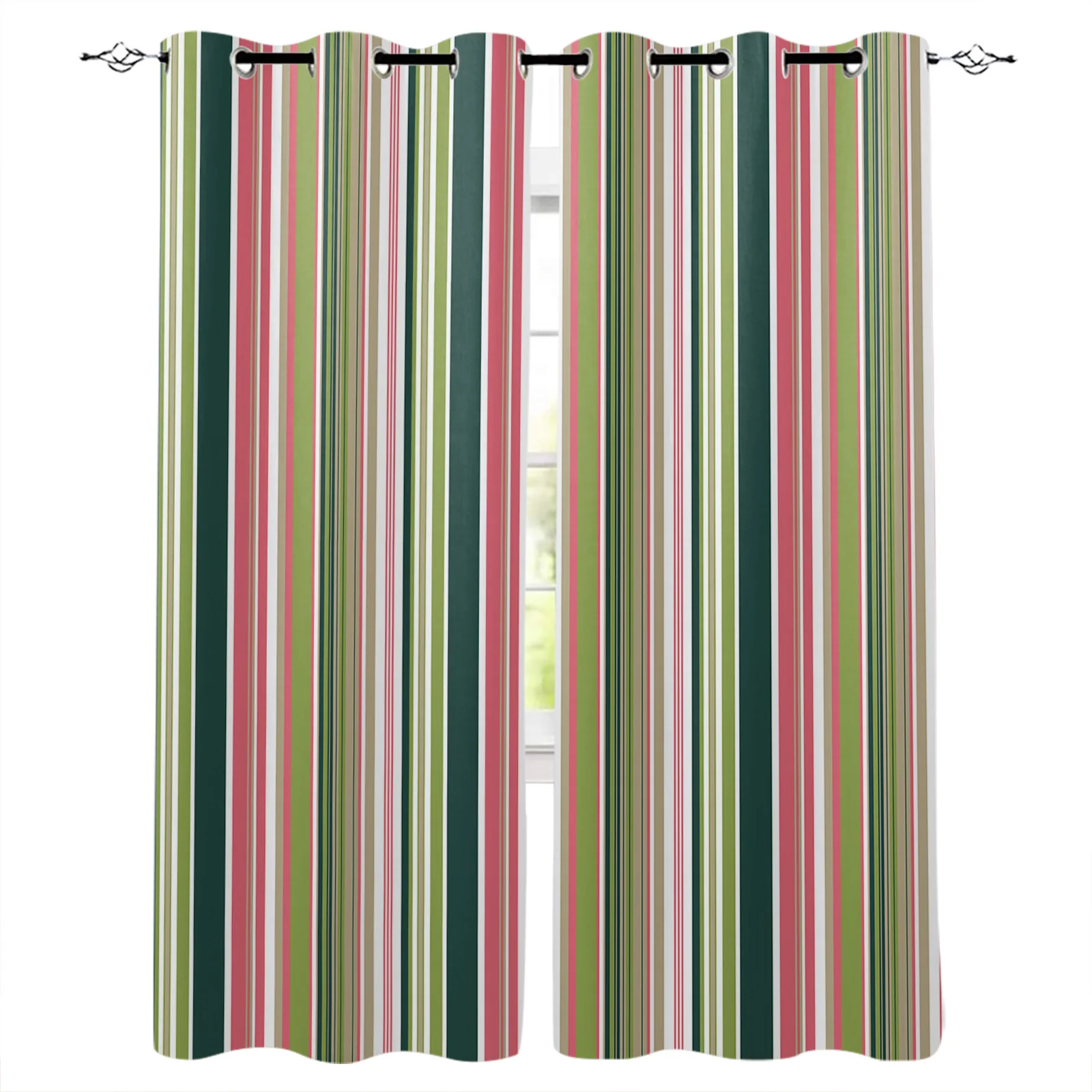 Colorful Striped Texture Window Curtains for Living Room Bedroom Home Decor Kitchen Curtains Modern Balcony Drapes 
Colorful Striped Texture Window Curtains for Living Room Bedroom Home Decor Kitchen Curtains Modern Balcony Drapes