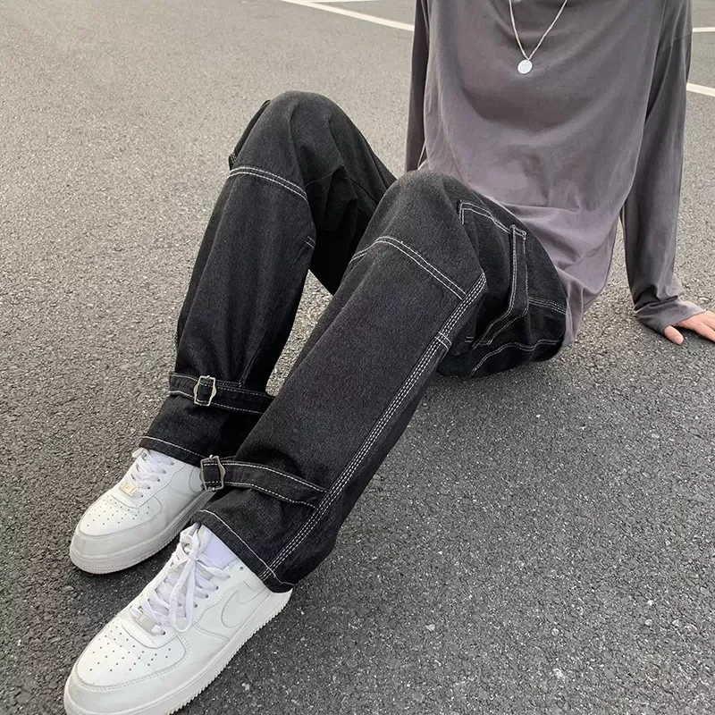 New2022 Wide Leg Jeans Hip Hop Casual Men's Straight Baggy Denim Pants Streetwear Skateboard Pant Neutral Trousers Plus Size
New2022 Wide Leg Jeans Hip Hop Casual Men's Straight Baggy Denim Pants Streetwear Skateboard Pant Neutral Trousers Plus Size