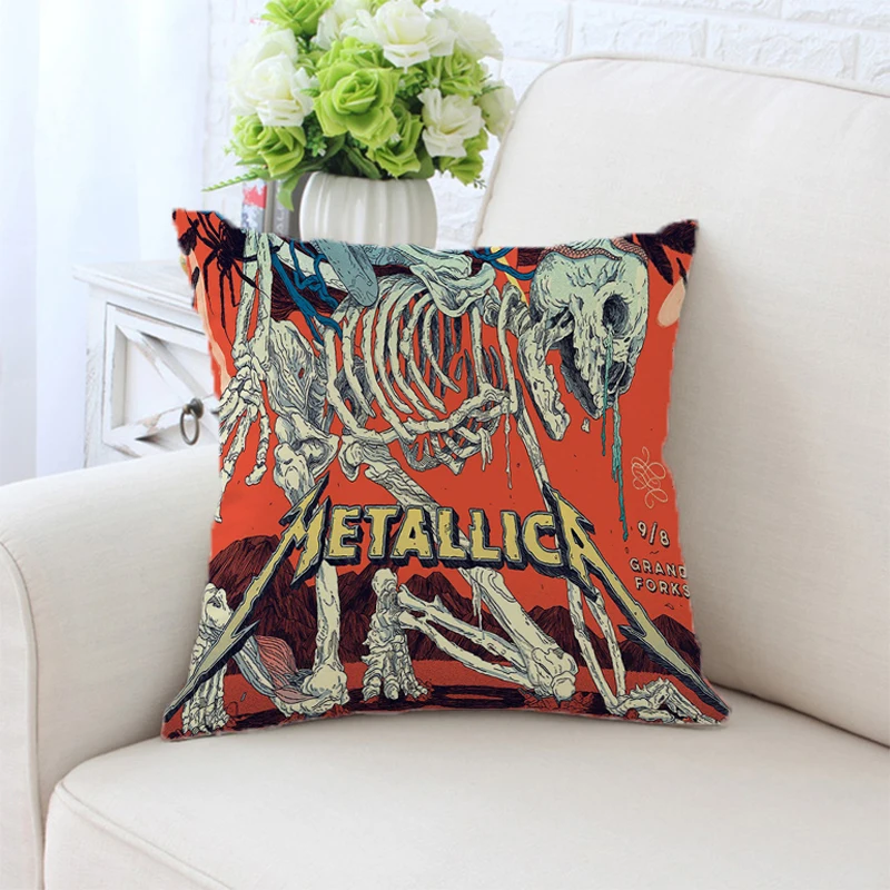 Ornamental Pillows for Living Room Metallicas Decorative Pillowcases 50x50 Modern Home Decoration Products Decorations Pillow
Ornamental Pillows for Living Room Metallicas Decorative Pillowcases 50x50 Modern Home Decoration Products Decorations Pillow