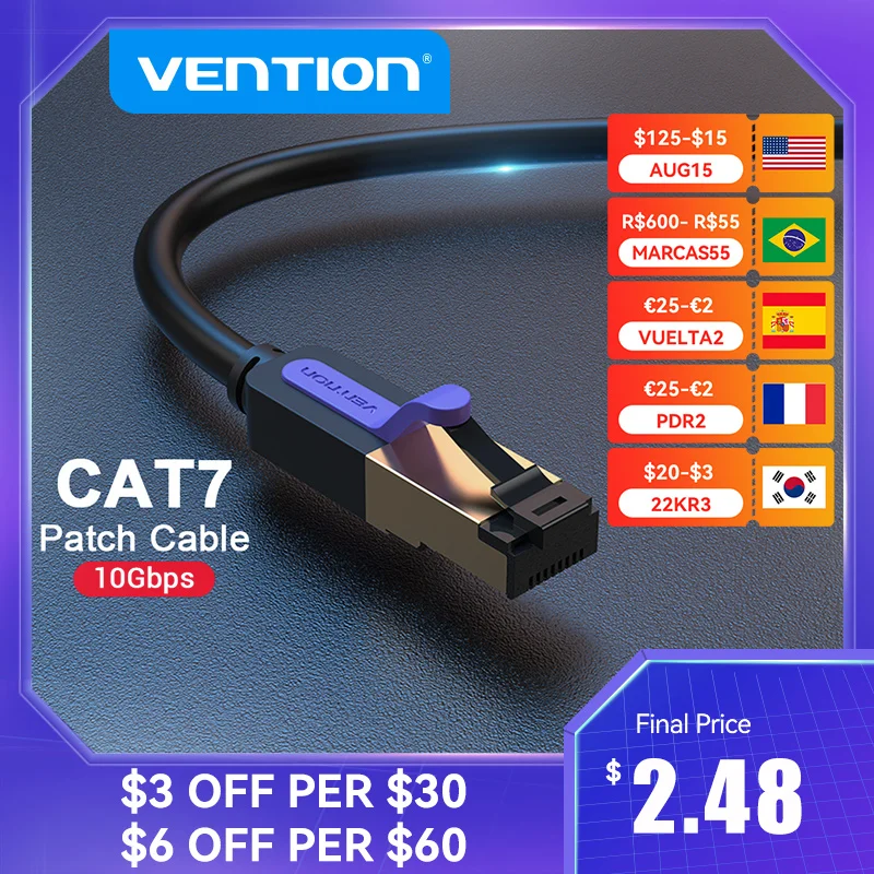 

1353 Rj 45 Cat7 Lan кабель Stp RJ45 сетевой кабель для Cat6 совместимый патч-корд для маршрутизатора Cat7 ethernet-кабель