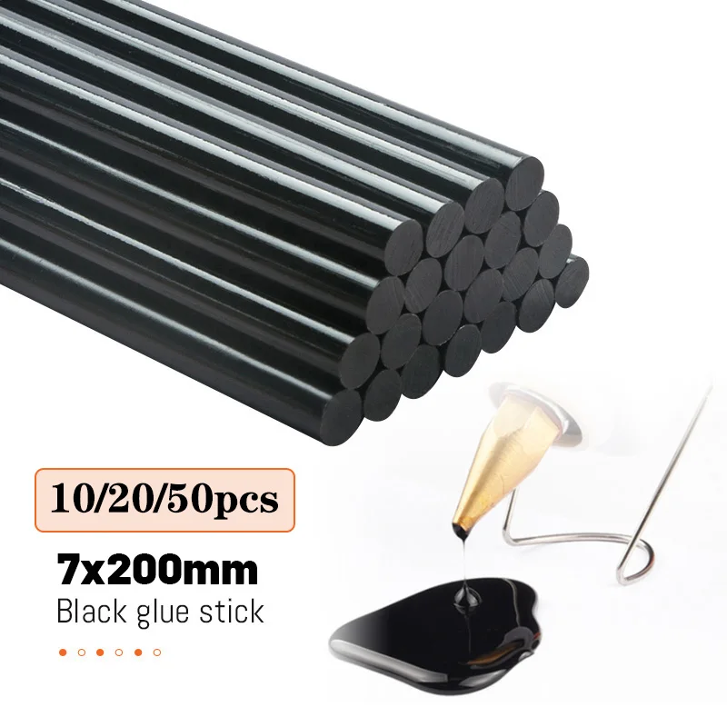 10/20/50Pc 7x200mm Black Hot Melt Glue Sticks160-180 degree High Temperature Auto Repair Tool Glue Gun Adhesive Hot Glue
10/20/50Pc 7x200mm Black Hot Melt Glue Sticks160-180 degree High Temperature Auto Repair Tool Glue Gun Adhesive Hot Glue
