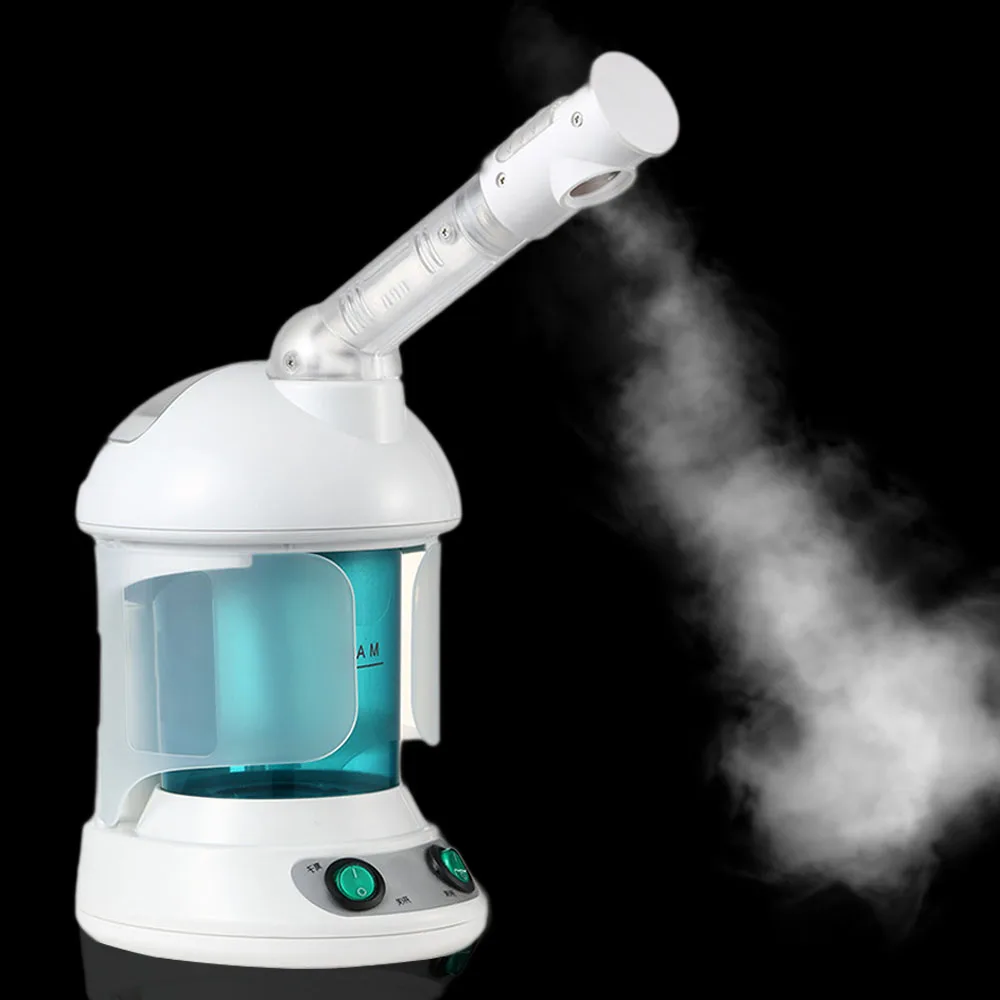 

Vapour Ozone Vaporizador Facial Steamer Face Skin Care Spa Steam Relax Moisturizer Aroma Herbal Steaming Make Up Beauty Device