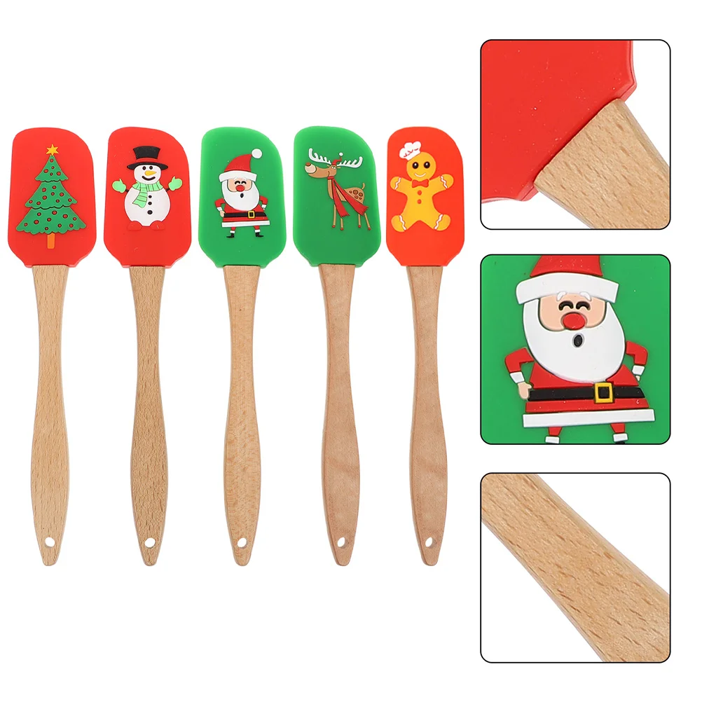 5 Pcs Cream Spatula Butter Silicone Pro Tools Daily Baking Ergonomic Brush Pan Home Supply Decorate
5 Pcs Cream Spatula Butter Silicone Pro Tools Daily Baking Ergonomic Brush Pan Home Supply Decorate