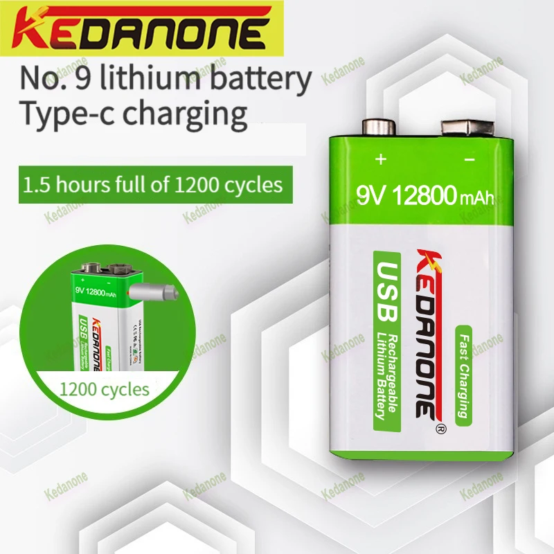 Special offer 9V 12800mAh li-ion Rechargeable Micro USB Batteries 9 v lithium for Multimeter Microphone Toy Remote Control
Special offer 9V 12800mAh li-ion Rechargeable Micro USB Batteries 9 v lithium for Multimeter Microphone Toy Remote Control