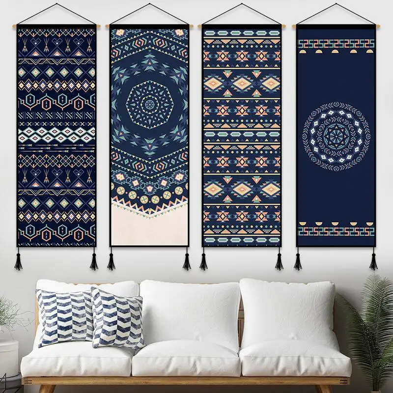 Elegant Long Colorful Folk Style Geometric Tapestry Hanging Painting Cloth Wall Decor For Living Room Background Decoration
Elegant Long Colorful Folk Style Geometric Tapestry Hanging Painting Cloth Wall Decor For Living Room Background Decoration