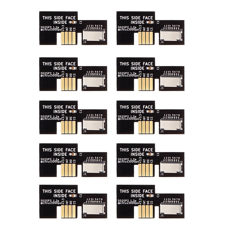 10 шт. D2SP2 Sdload SDL адаптер для NGC Gamecube SD2SP2 SD Load SDL Micro-SD Card TF Card Reader
10 шт. D2SP2 Sdload SDL адаптер для NGC Gamecube SD2SP2 SD Load SDL Micro-SD Card TF Card Reader