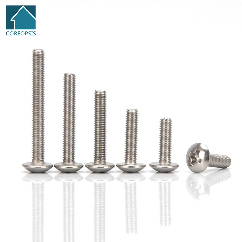 304 Stainless Steel Philips Cross Recessed Truss Head Machine Screws M5 M6 M8 Mushroom Flat Head Bolts Length 3mm-60mm
304 Stainless Steel Philips Cross Recessed Truss Head Machine Screws M5 M6 M8 Mushroom Flat Head Bolts Length 3mm-60mm