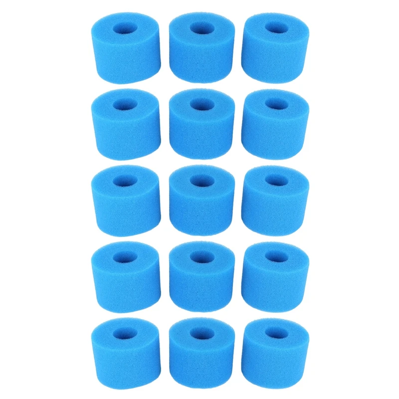 Hot 15PCS For Intex Pure Spa Reusable/Washable Foam Hot Tub Filter Cartridge S1 Type
Hot 15PCS For Intex Pure Spa Reusable/Washable Foam Hot Tub Filter Cartridge S1 Type