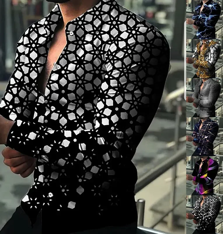 Мужской кардиган со стразами и звездным небом, на пуговицах
Мужской кардиган со стразами и звездным небом, на пуговицах