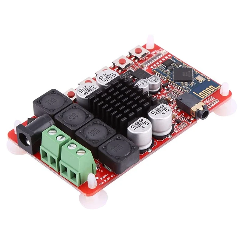 TDA7492 50Wx2 Digital Dual Channel Amplifier Module Stereo AMP Board With CSR8635 Bluetooth V4.0 Receiver And Microphone
TDA7492 50Wx2 Digital Dual Channel Amplifier Module Stereo AMP Board With CSR8635 Bluetooth V4.0 Receiver And Microphone
