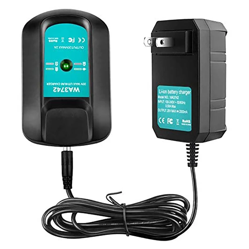 WA3742 20V Lithium Battery Fast Charger For Worx WG155 WG160 WG255 WG545 WA3525 WA3520
WA3742 20V Lithium Battery Fast Charger For Worx WG155 WG160 WG255 WG545 WA3525 WA3520