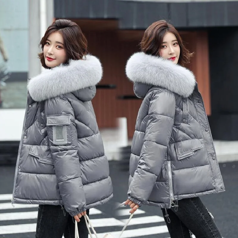 New Women Winter Autumn Jacket Cotton Padded Hooded Loose Female Thick Coat Short Casual Women's Parkas
New Women Winter Autumn Jacket Cotton Padded Hooded Loose Female Thick Coat Short Casual Women's Parkas