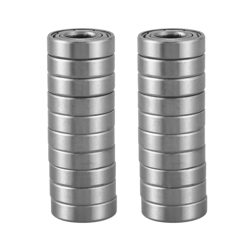 Шарикоподшипники 6900Z с глубоким желобом, однорядные герметичные, 10X22X6 мм, 20 шт.
Шарикоподшипники 6900Z с глубоким желобом, однорядные герметичные, 10X22X6 мм, 20 шт.