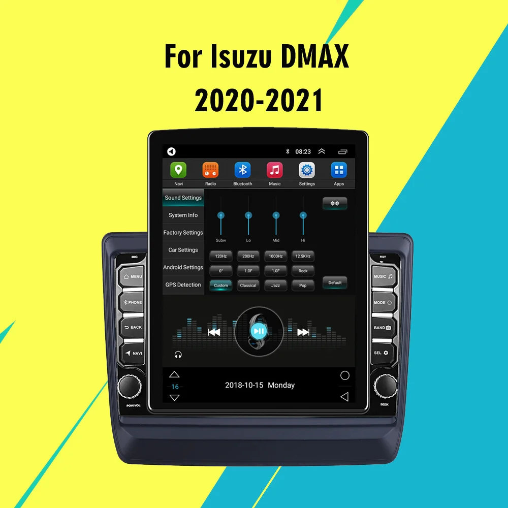 Авторадио для Isuzu DMAX 2020 2021 9,7 "Tesla экран Автомобильный мультимедийный плеер GPS навигатор WIFI 4G Carplay Android радио с рамкой
Авторадио для Isuzu DMAX 2020 2021 9,7 "Tesla экран Автомобильный мультимедийный плеер GPS навигатор WIFI 4G Carplay Android радио с рамкой