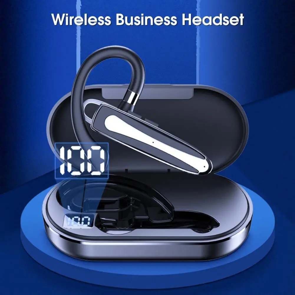 Беспроводная Bluetooth-гарнитура 5,1 с шумоподавлением
Беспроводная Bluetooth-гарнитура 5,1 с шумоподавлением