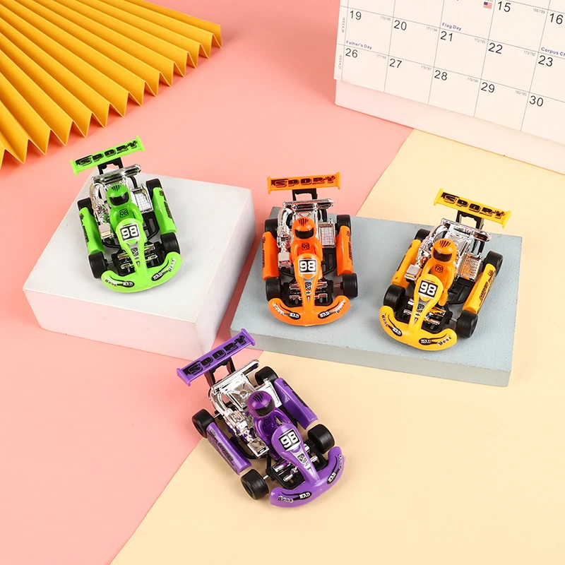 

Детский Мощный Гоночный пластиковый автомобиль Power Kart, Детский пазл, игрушечные автомобили, формула автомобиля, инерционный карт, цвет, случ...