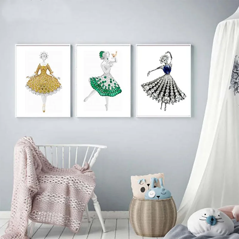 Ballet Woman Graffiti Art Posters and Prints Abstract Canvas Painting On The Wall Art Grace Pictures for Living Room Home Decor
Ballet Woman Graffiti Art Posters and Prints Abstract Canvas Painting On The Wall Art Grace Pictures for Living Room Home Decor