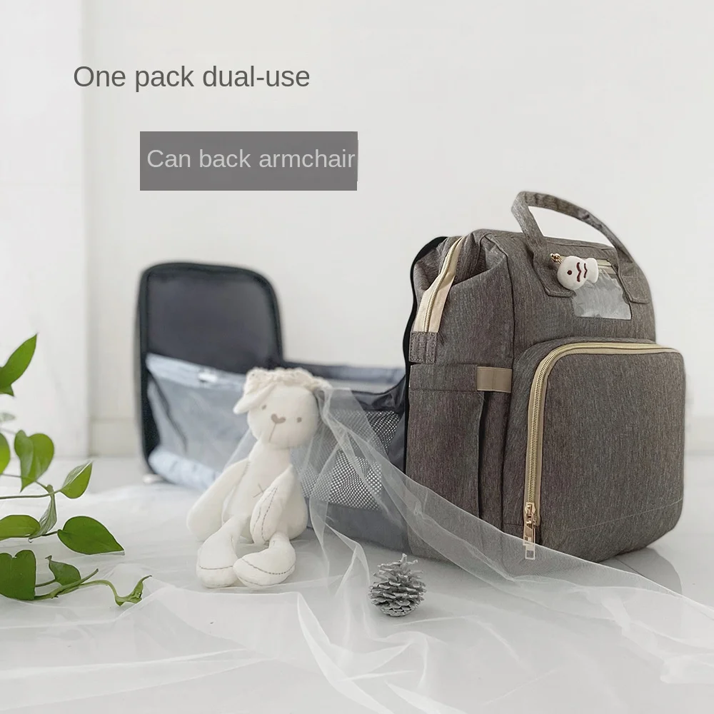 Baby Diaper Bag Folding Bed Mommy Bag Double Shoulder Diaper Bag Multifunctional Crib Backpack Large Capacity Portable Mommy Bag
Baby Diaper Bag Folding Bed Mommy Bag Double Shoulder Diaper Bag Multifunctional Crib Backpack Large Capacity Portable Mommy Bag