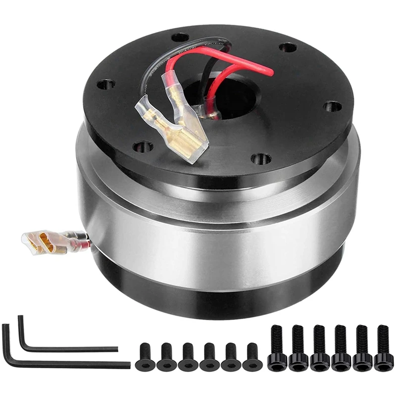 Steering Wheel Hub Adapter Quick Release - Universal 6 Hole Steering Wheel Quick Release Hub Adapter Snap Off Kit
Steering Wheel Hub Adapter Quick Release - Universal 6 Hole Steering Wheel Quick Release Hub Adapter Snap Off Kit