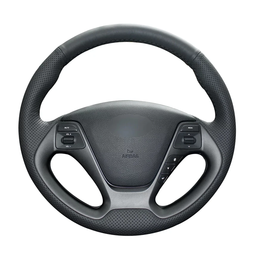 Steering Wheel Cover For Kia K2 K5 2011 2012 2013 Hand-stitch grip cover Alcantara Leather Carbon Fiber Car interior accessories 
Steering Wheel Cover For Kia K2 K5 2011 2012 2013 Hand-stitch grip cover Alcantara Leather Carbon Fiber Car interior accessories