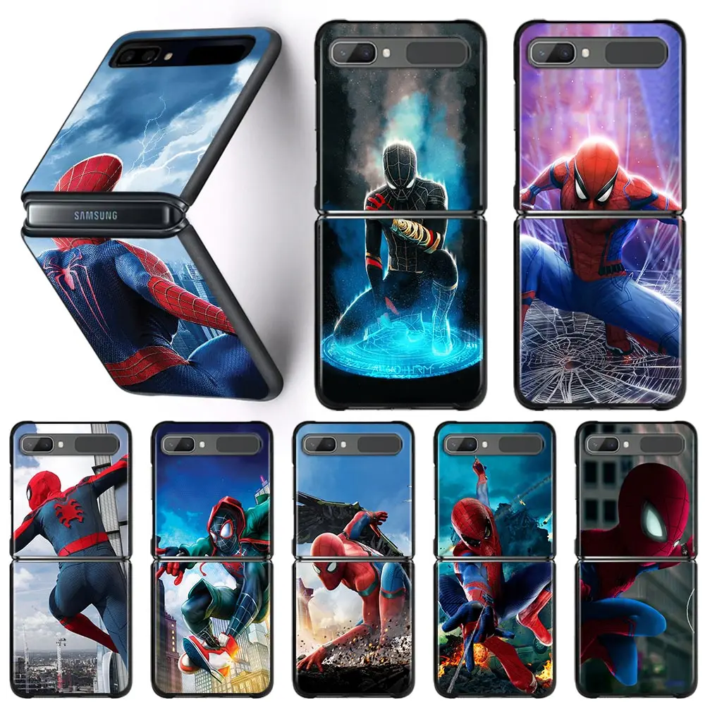 Best Folding phone Case For Samsung Galaxy Z Flip Z Flip 3 5G Black Hard Cover Protectiwe Fundas Marvel Spider Man hero
Best Folding phone Case For Samsung Galaxy Z Flip Z Flip 3 5G Black Hard Cover Protectiwe Fundas Marvel Spider Man hero