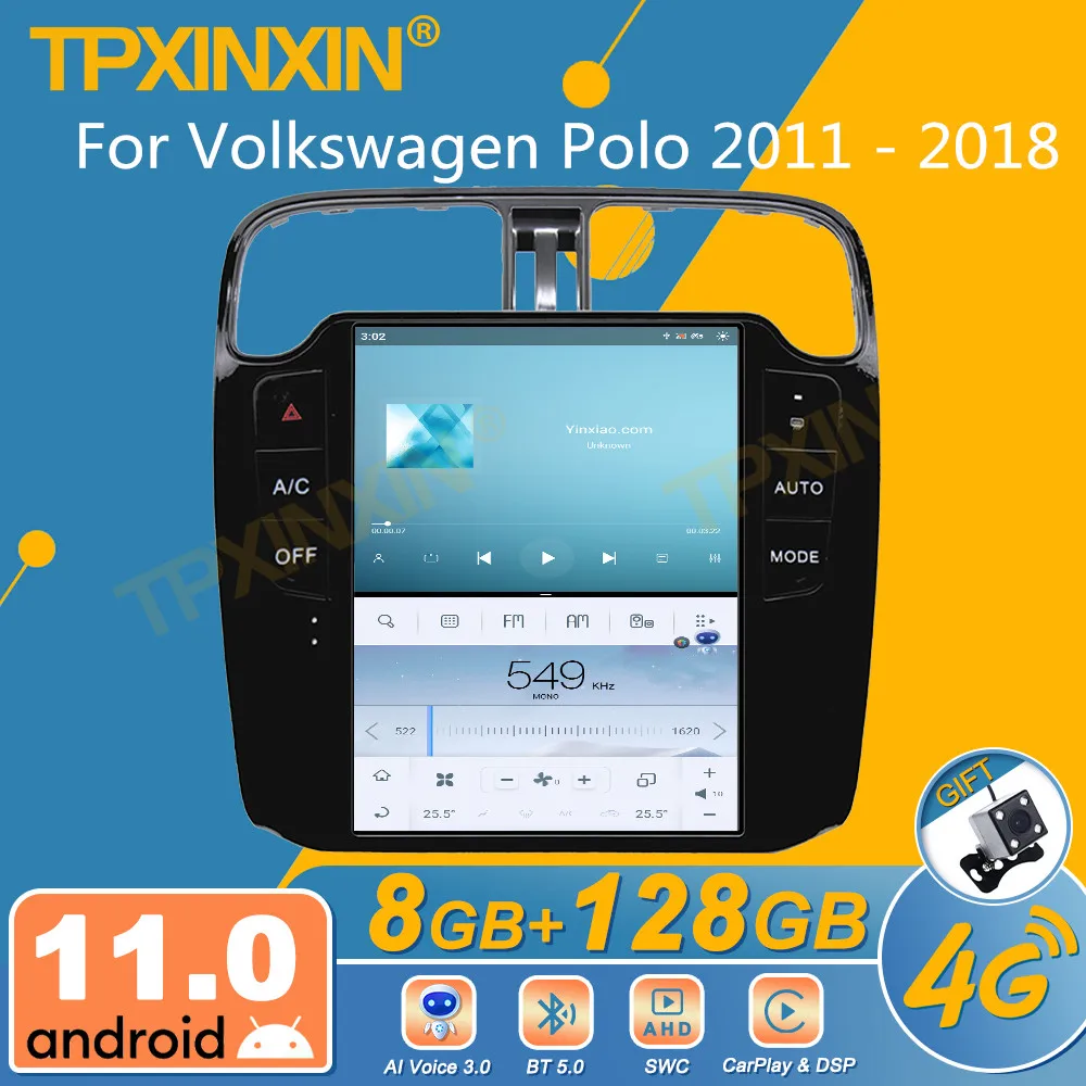Автомагнитола для Volkswagen Polo 2011-2018, Android, экран Tesla, 2Din стереоприемник, Авторадио, мультимедийный плеер, GPS-навигация
Автомагнитола для Volkswagen Polo 2011-2018, Android, экран Tesla, 2Din стереоприемник, Авторадио, мультимедийный плеер, GPS-навигация
