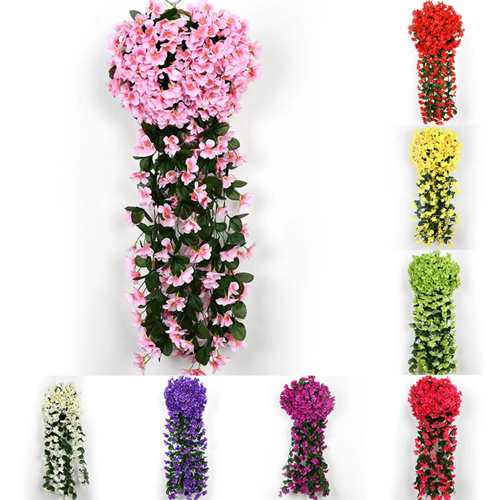 90cm Violet Artificial Flowers Multicolor Silk Simulation Orchid Wall Hanging Fake Flowers For Home Decoration Wedding supplies
90cm Violet Artificial Flowers Multicolor Silk Simulation Orchid Wall Hanging Fake Flowers For Home Decoration Wedding supplies