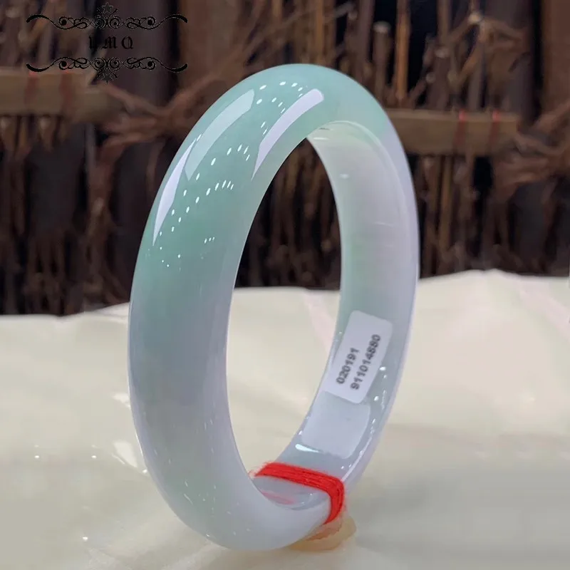 Jadeite Jade Bracelet Ice Waxy Yang Green Waxy Light Green Positive Circle Jade Bracelet Original Stone Round Bracelet Jade Girl
Jadeite Jade Bracelet Ice Waxy Yang Green Waxy Light Green Positive Circle Jade Bracelet Original Stone Round Bracelet Jade Girl