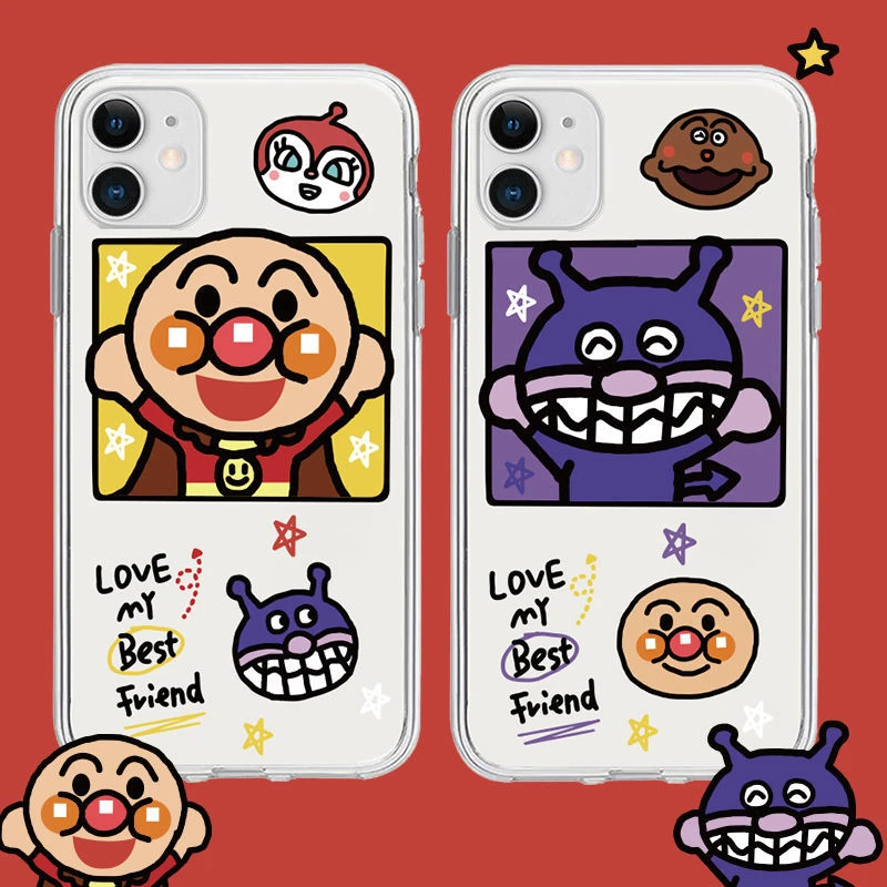 Anpanman Transparent Phone Case For iPhone 13 12 11 6 6s 7 8 Plus X XR 11 11Pro XS Max Soft TPU Silicon Shockproof Back Cover
Anpanman Transparent Phone Case For iPhone 13 12 11 6 6s 7 8 Plus X XR 11 11Pro XS Max Soft TPU Silicon Shockproof Back Cover
