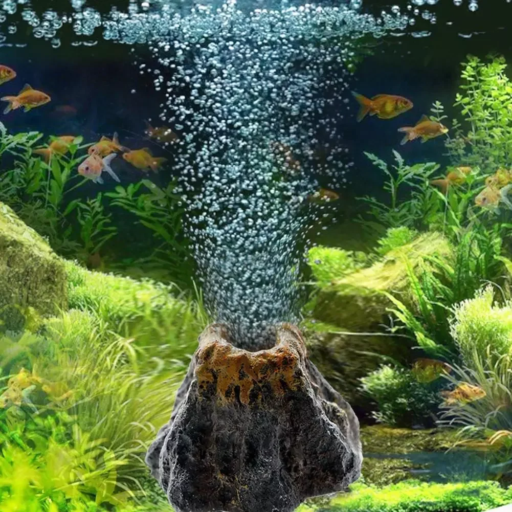 Fish Tanks Landscaping Simulation Volcano Aquarium Accessories Rockery Ornaments Aeration Pump Bubble Stone Oxygenation Tools
Fish Tanks Landscaping Simulation Volcano Aquarium Accessories Rockery Ornaments Aeration Pump Bubble Stone Oxygenation Tools