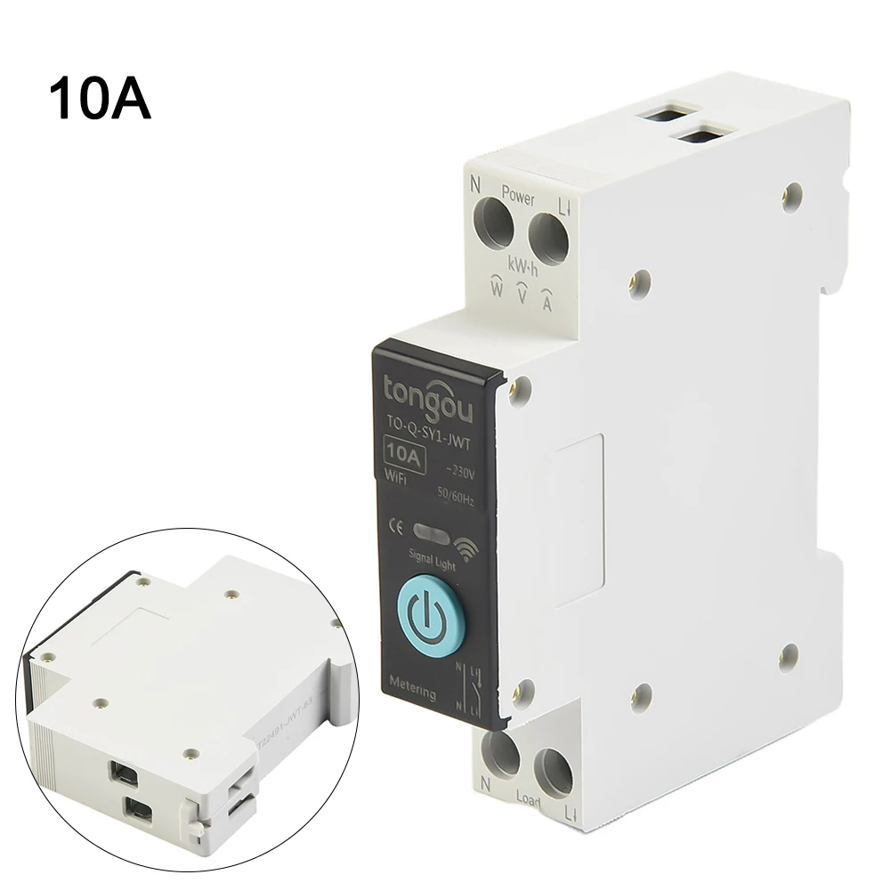 For Family Home Equipment Circuit Breaker Control Switch TO-Q-SY1 WiFi 2.4GHz 1P+N 90V-240V Manual Remote Control
For Family Home Equipment Circuit Breaker Control Switch TO-Q-SY1 WiFi 2.4GHz 1P+N 90V-240V Manual Remote Control