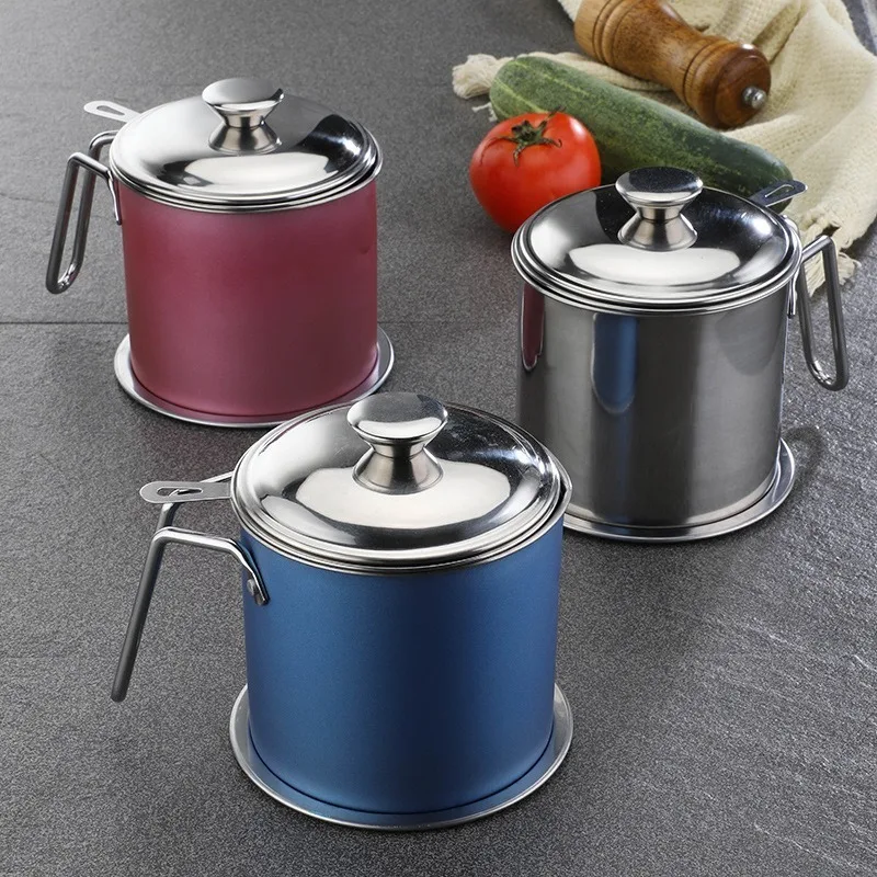 Stainless Steel Oiler Large Capacity Oil Bottle Kitchen Supplies Oil Storage Tank Household Filter Oil Pour Oil Tank Artifact
Stainless Steel Oiler Large Capacity Oil Bottle Kitchen Supplies Oil Storage Tank Household Filter Oil Pour Oil Tank Artifact