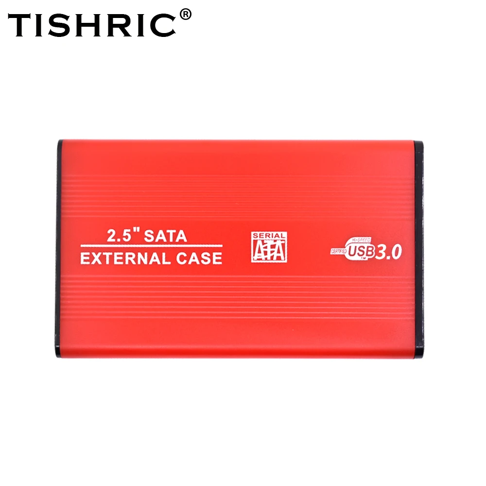 Чехол TISHRIC для внешнего жесткого диска 2 5 дюйма чехол SSD корпус SATA на USB 3 0 с