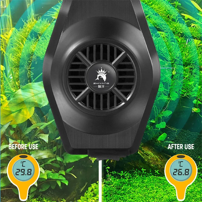 Cooling Fan Set Tank Cooling Reduce Aquarium Cooler Chiller Control System Water Fan Fans Fish Aquarium Temperature
Cooling Fan Set Tank Cooling Reduce Aquarium Cooler Chiller Control System Water Fan Fans Fish Aquarium Temperature