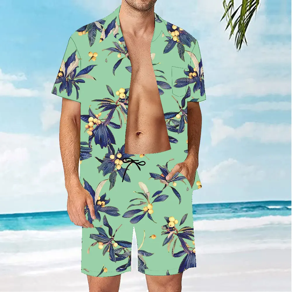 Men's Fashion Y2K T-Shirt Hawaii Shirt Shorts 3D Printing Comfortable Casual Beach Single Button Short Sleeve Shorts Set 36
Men's Fashion Y2K T-Shirt Hawaii Shirt Shorts 3D Printing Comfortable Casual Beach Single Button Short Sleeve Shorts Set 36