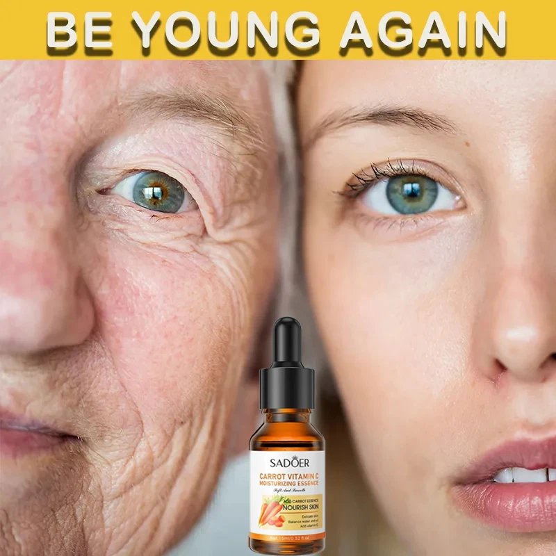 Carrot Vitamin C Essential Oil Anti-aging Moisturizing Hydrating Anti-wrinkle Nourishing Firming Skin Care Essential Oil
Carrot Vitamin C Essential Oil Anti-aging Moisturizing Hydrating Anti-wrinkle Nourishing Firming Skin Care Essential Oil