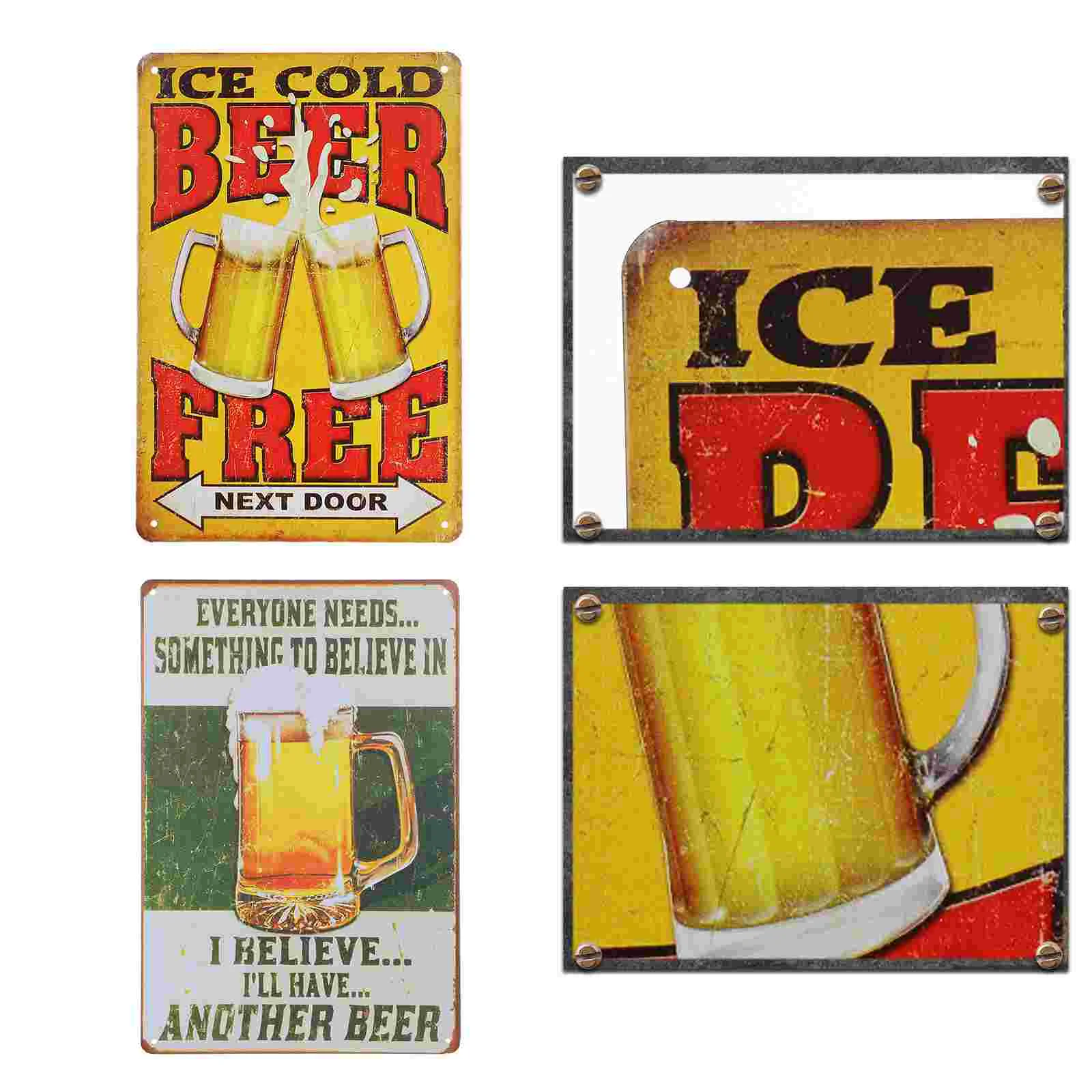 Metal Bar Wall Signs Beer Sign Tin Decor Retro Vintage Painting Poster Iron Plaques Cafe Sheet Posters Decal Decoration Dinning
Metal Bar Wall Signs Beer Sign Tin Decor Retro Vintage Painting Poster Iron Plaques Cafe Sheet Posters Decal Decoration Dinning