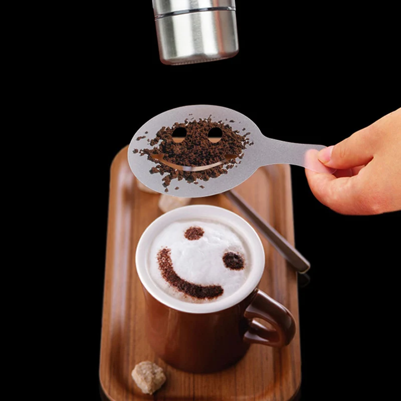 16Pcs Coffee Stencils Fancy Cafe Printing Model Foam Spray Cream Cake Stencils Drawing Cappuccino Mold Powdered Sieve Tools
16Pcs Coffee Stencils Fancy Cafe Printing Model Foam Spray Cream Cake Stencils Drawing Cappuccino Mold Powdered Sieve Tools