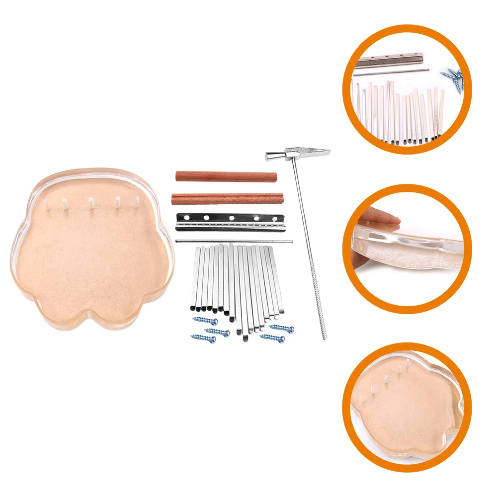 1 Set Thumb Piano 17 Keys Kalimba Easy Assemble Kalimba Small Instrument Gifts
1 Set Thumb Piano 17 Keys Kalimba Easy Assemble Kalimba Small Instrument Gifts