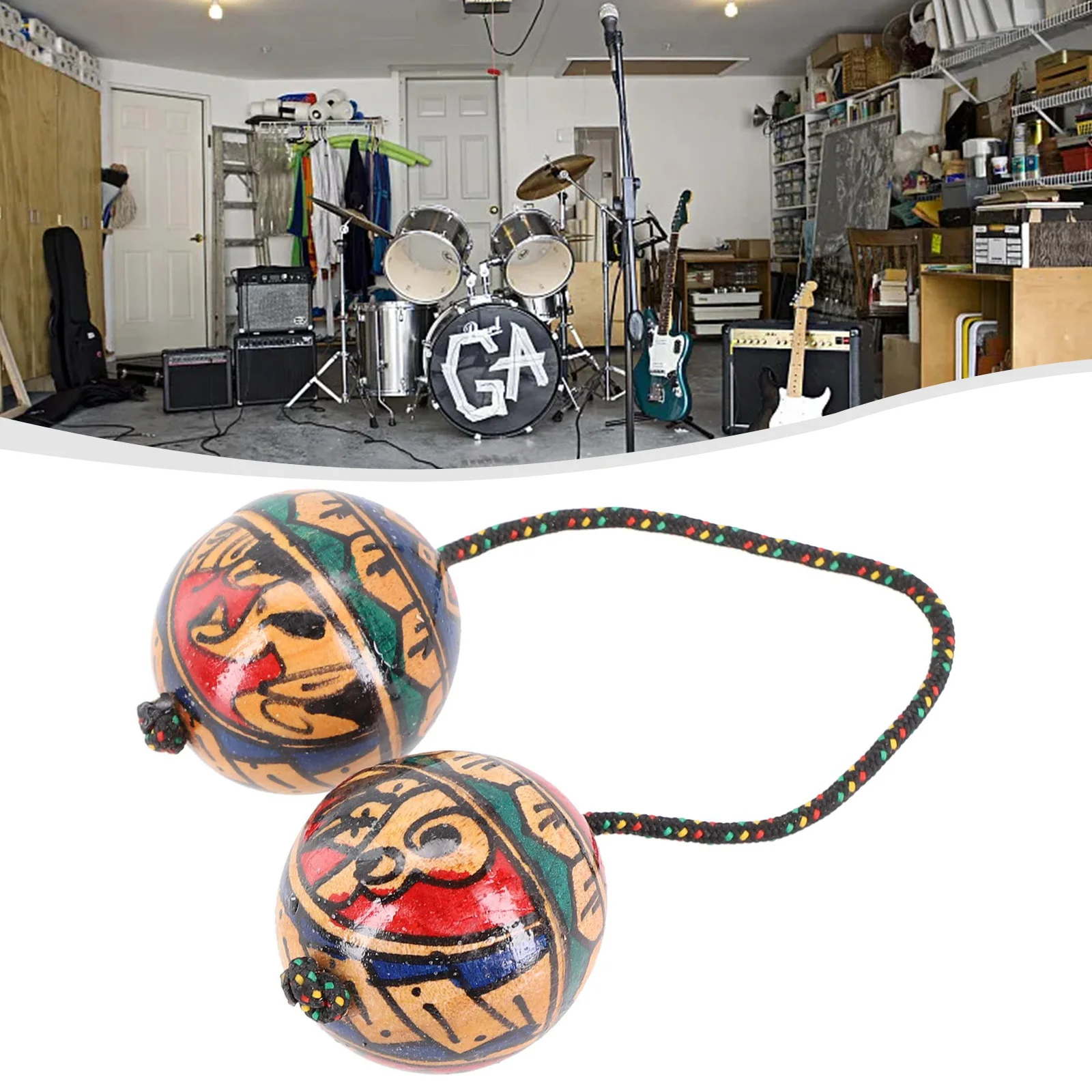 Wooden Sand Ball 1Pcs 5cm Diameter Asalato African Fingertip Ball Shakers Hythm Hot Sale Musical Instrument Accessories Parts
Wooden Sand Ball 1Pcs 5cm Diameter Asalato African Fingertip Ball Shakers Hythm Hot Sale Musical Instrument Accessories Parts