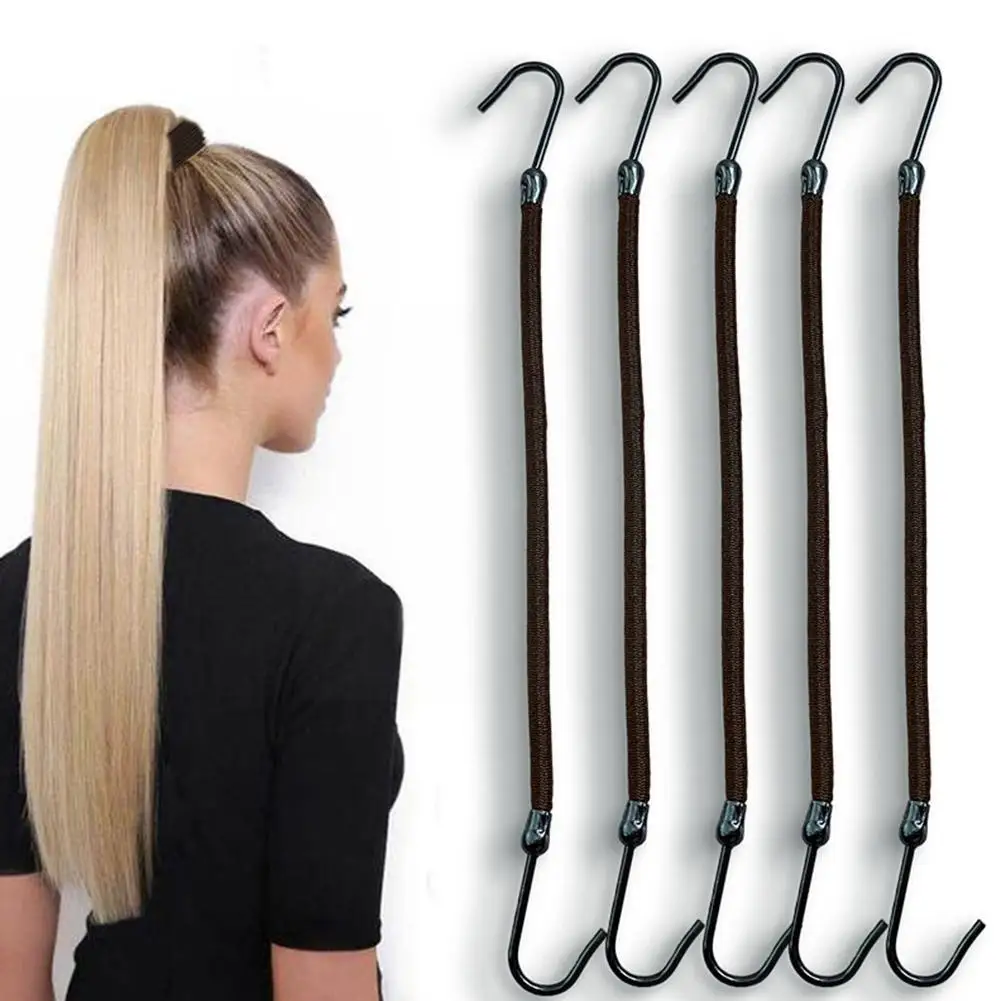 5pcs Ponytail Rubber Elastic Hook Hair Bands For Women Gum Hooks Hair Accessories Hair Ties Styling Tools Holder Bungee Ban V4p2
5pcs Ponytail Rubber Elastic Hook Hair Bands For Women Gum Hooks Hair Accessories Hair Ties Styling Tools Holder Bungee Ban V4p2